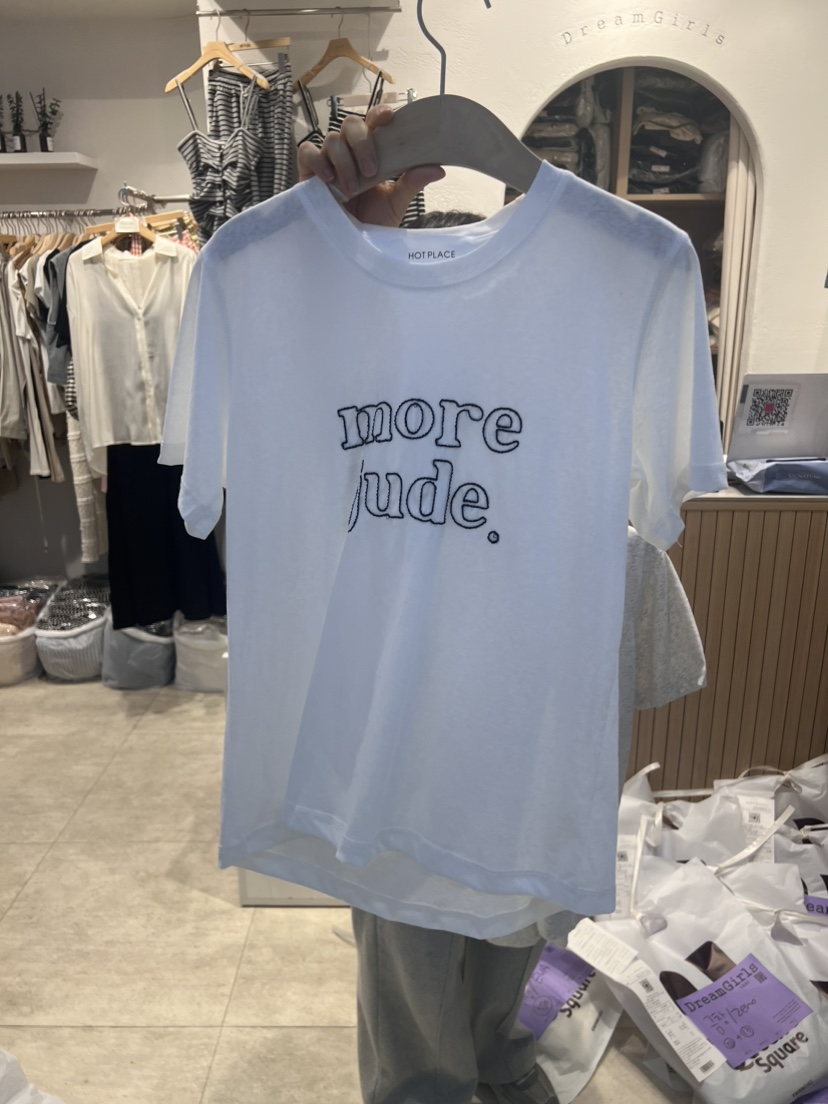 HOT PLACE/DREAM GIRIS韓國直郵東大門實拍女裝新款真品T恤空T恤圖色3