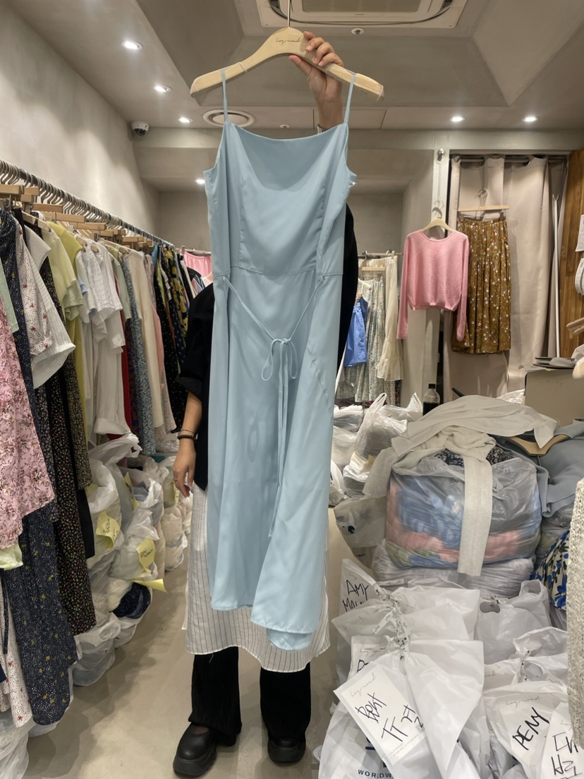 LOGROAD韓國直郵東大門代購女裝新品休閑真品人氣熱賣連衣裙LOG ROAD連衣裙