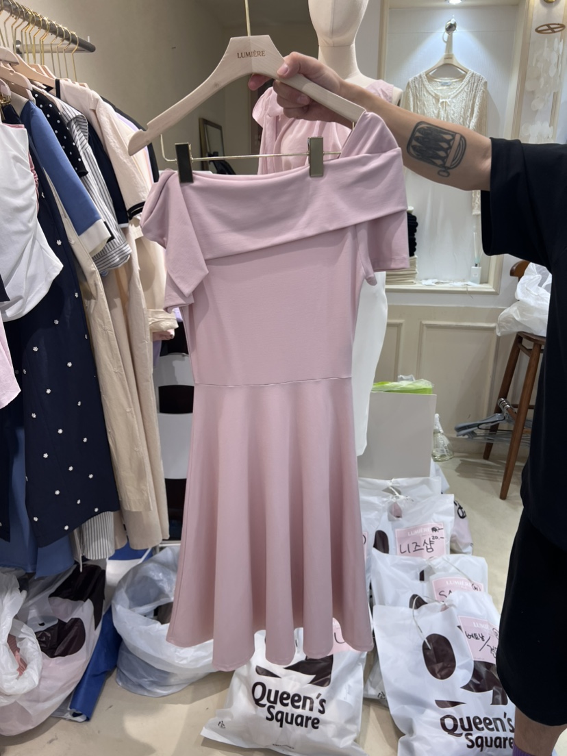 LUMIERE直郵韓國代購女裝新品人氣熱賣24春夏職業時尚連衣裙LUMIERE連衣裙圖色2