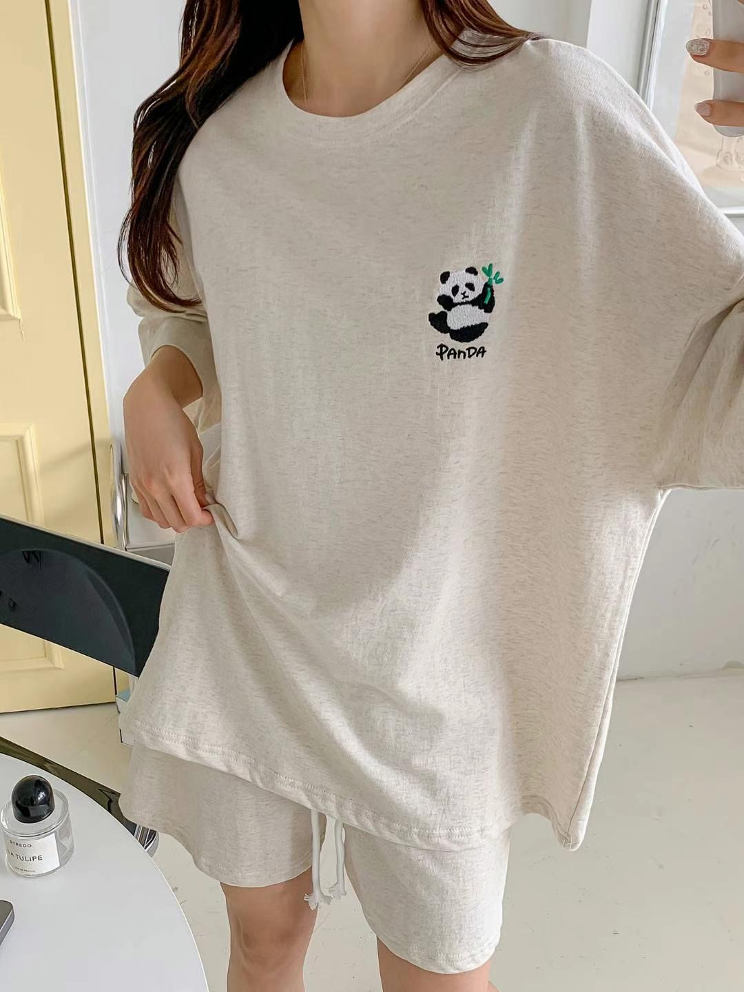 VIVID MORE韓國直郵東大門實拍女裝新品人氣時尚推薦休閑套裝VIVID MORE套裝