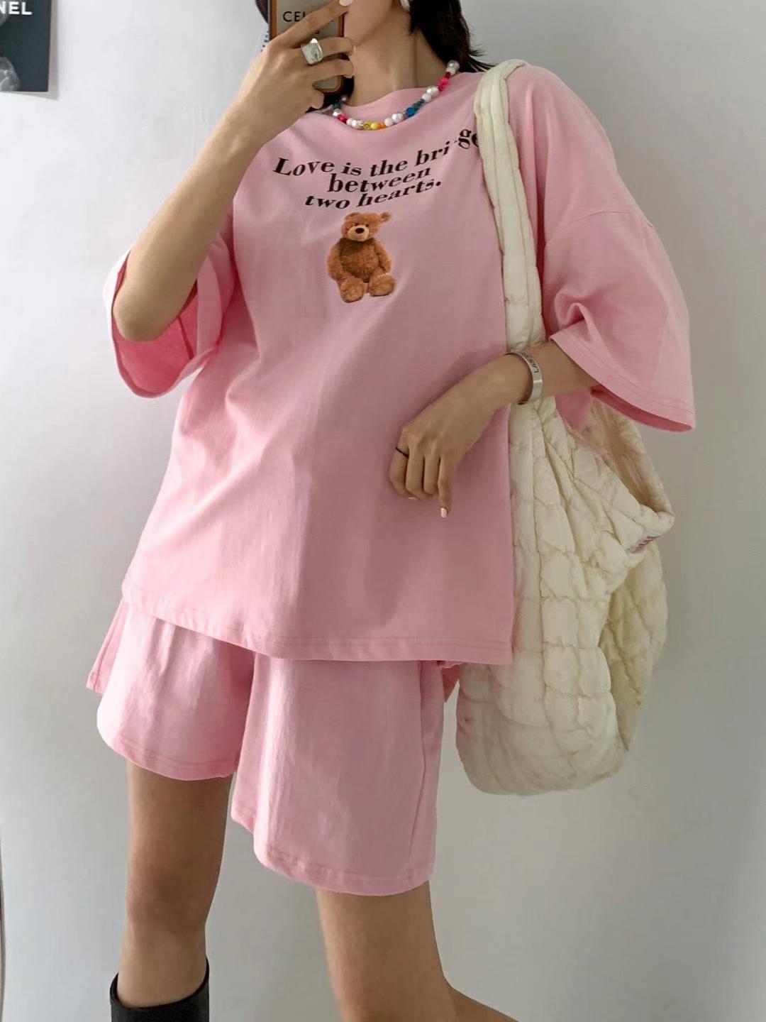VIVID MORE韓國直郵女裝新品休閑人氣24春夏熱賣真品套裝VIVID MORE套裝