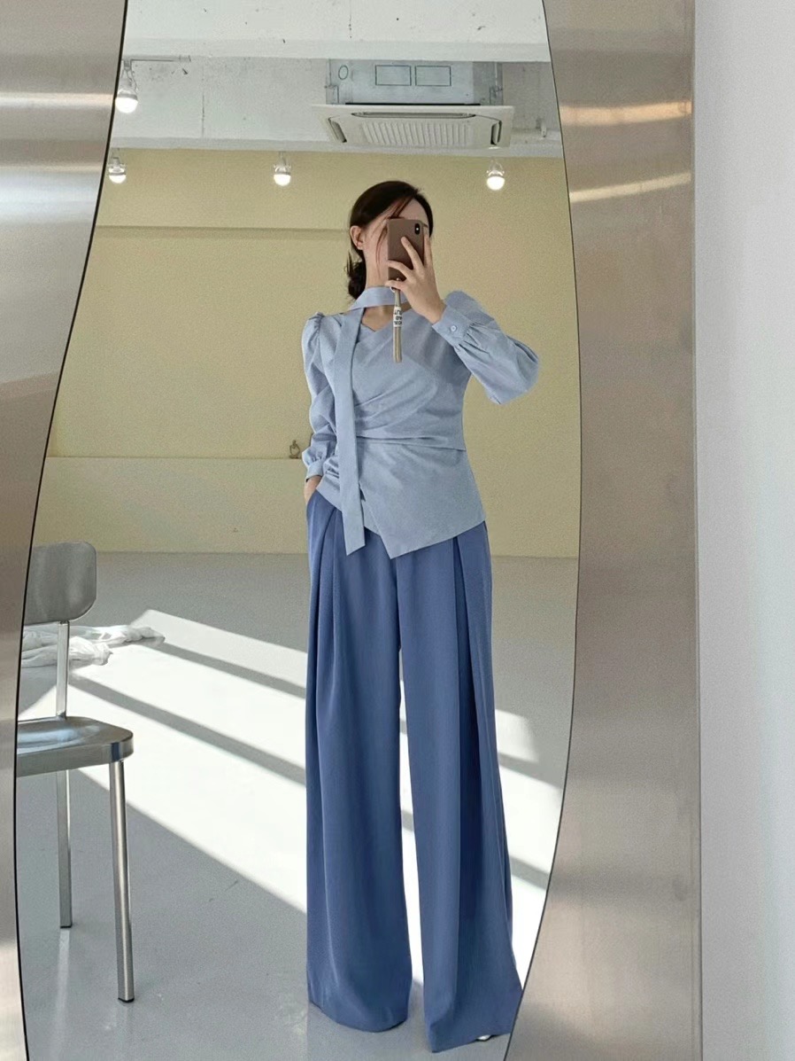 A.SOLE韓國直郵東大門代購女裝新款真品24春夏熱賣休閑褲J.A.D休閑褲圖色2