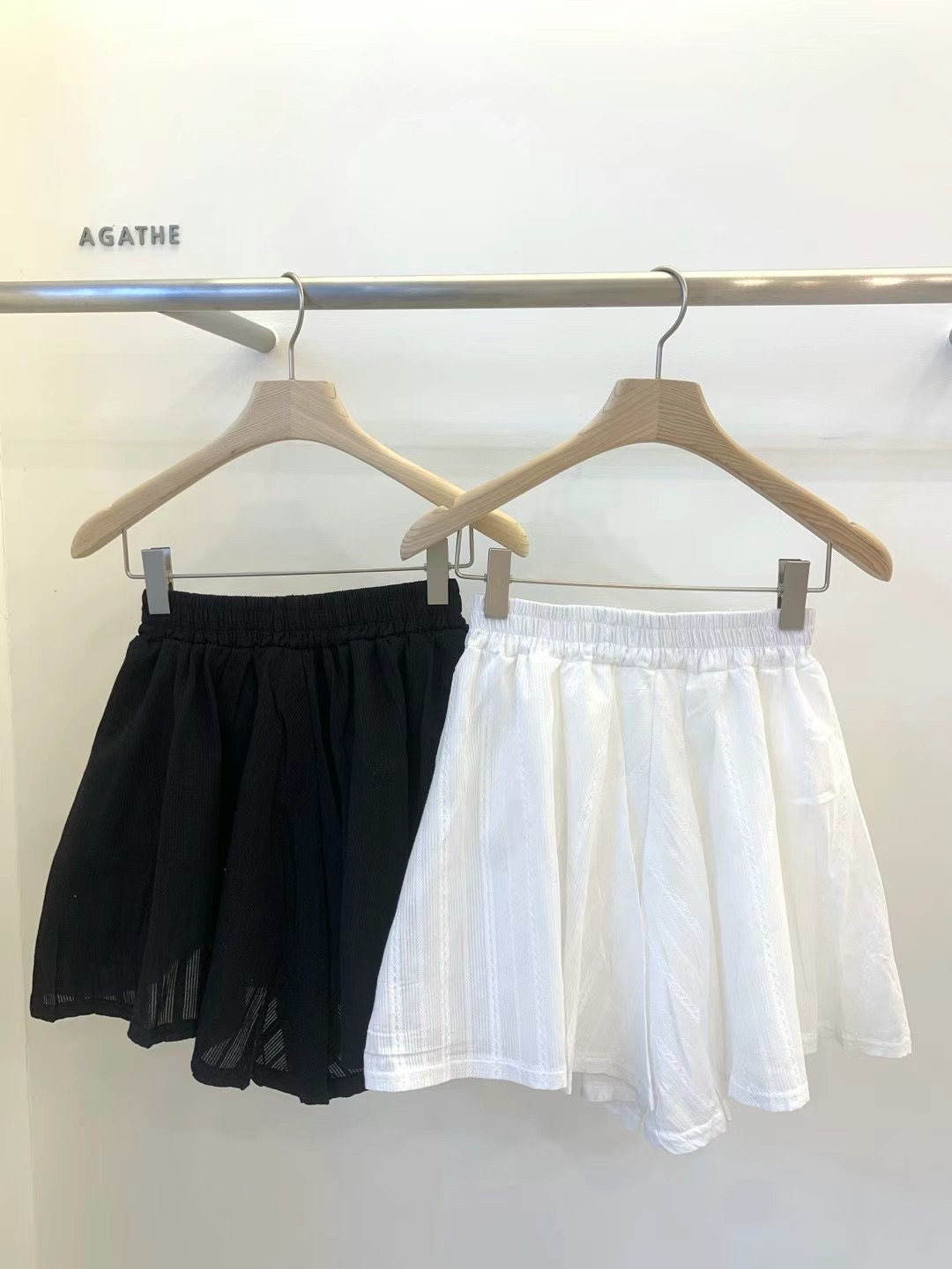AGATHE直郵韓國代購女裝新款熱賣真品時尚推薦24春夏短褲AGATHE短褲