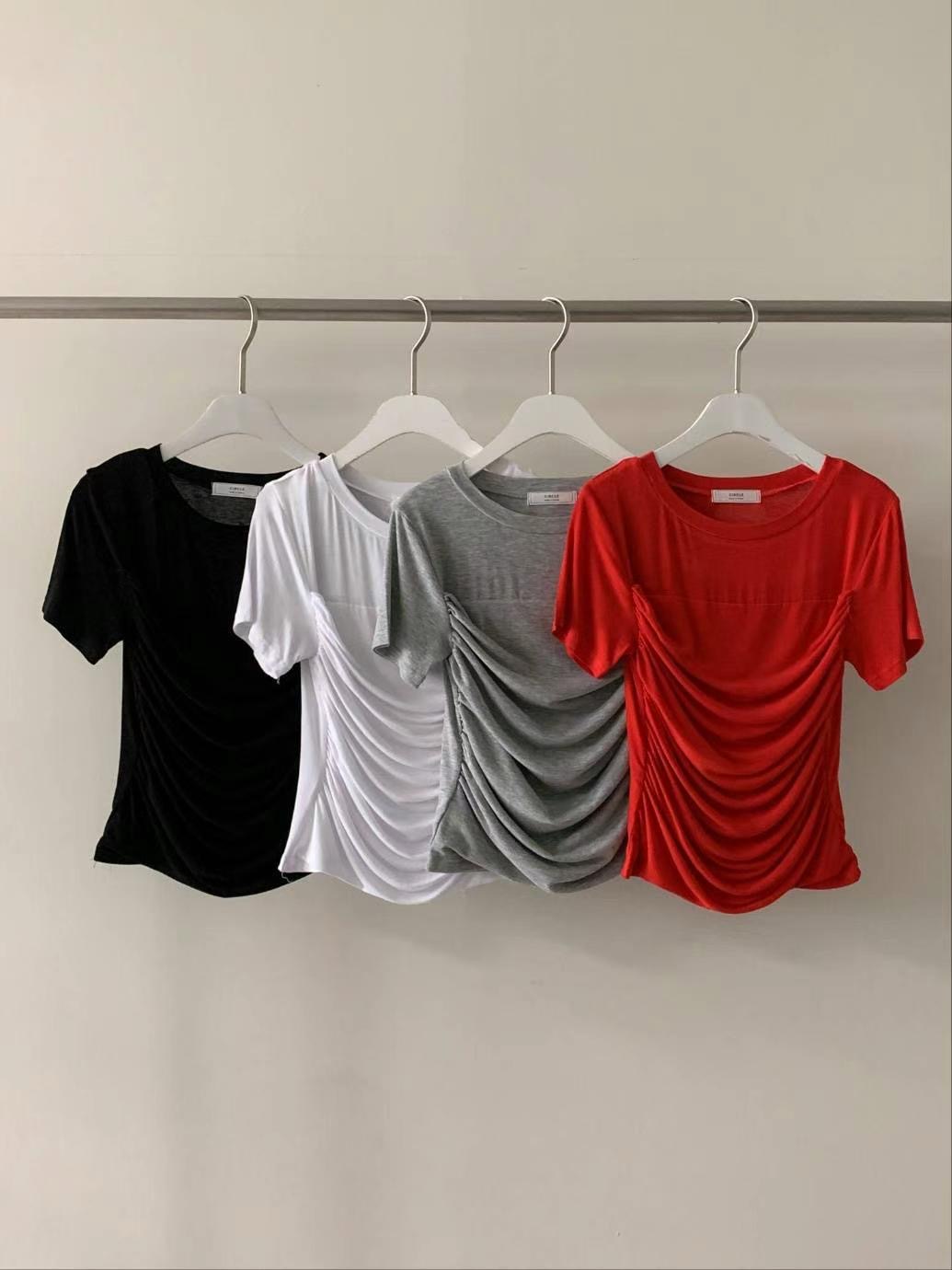 CIRCLE-써클-T韓國直郵東大門實拍女裝新品休閑時尚真品T恤CIRCLET恤圖色3左一色