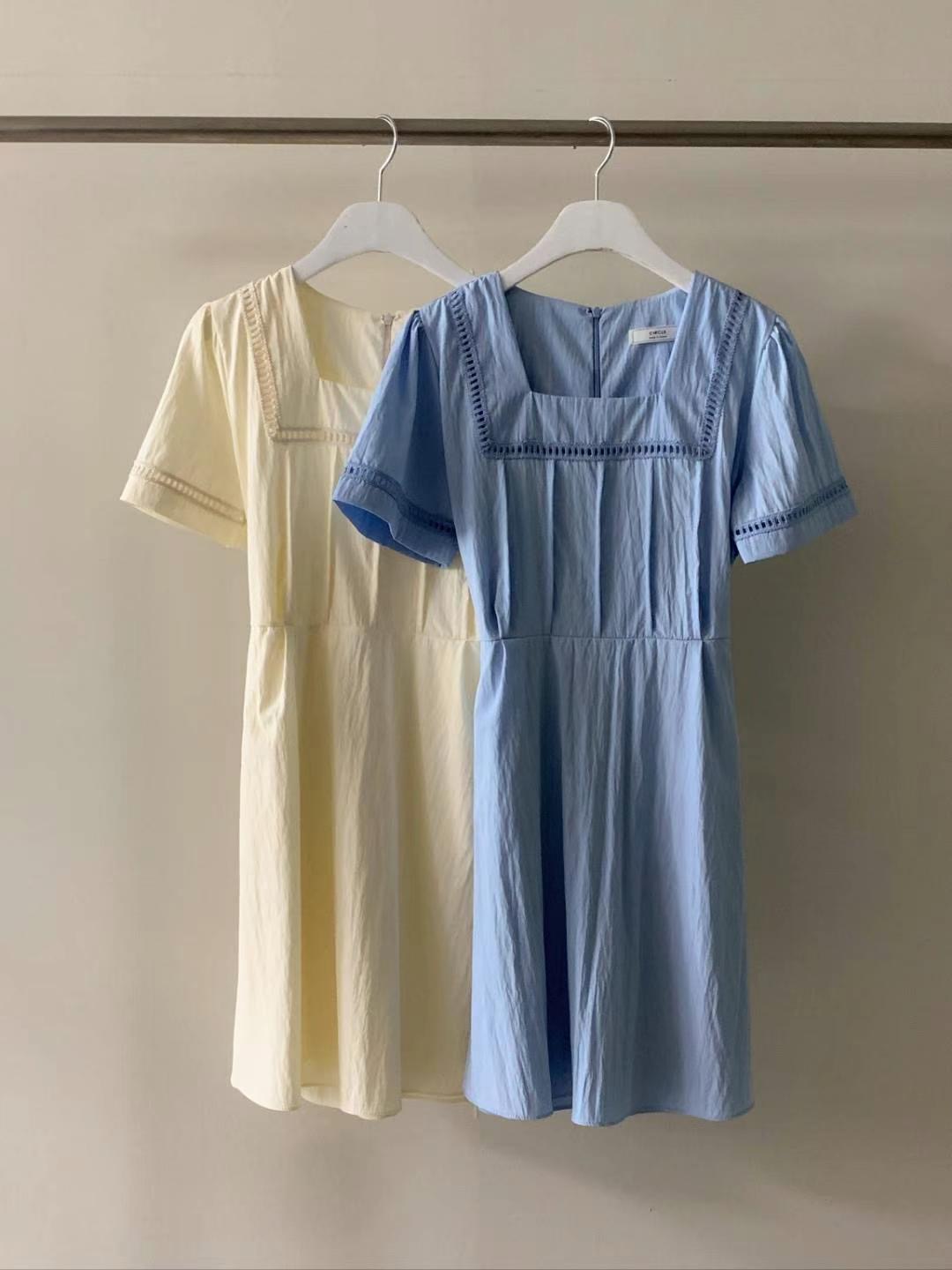 CIRCLE-써클-T直郵韓國代購女裝新品人氣職業24春夏連衣裙CIRCLE連衣裙