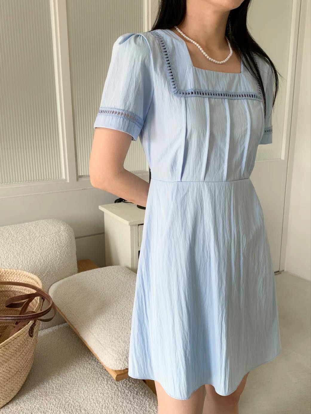 CIRCLE-써클-T直郵韓國代購女裝新品人氣職業24春夏連衣裙CIRCLE連衣裙圖色1