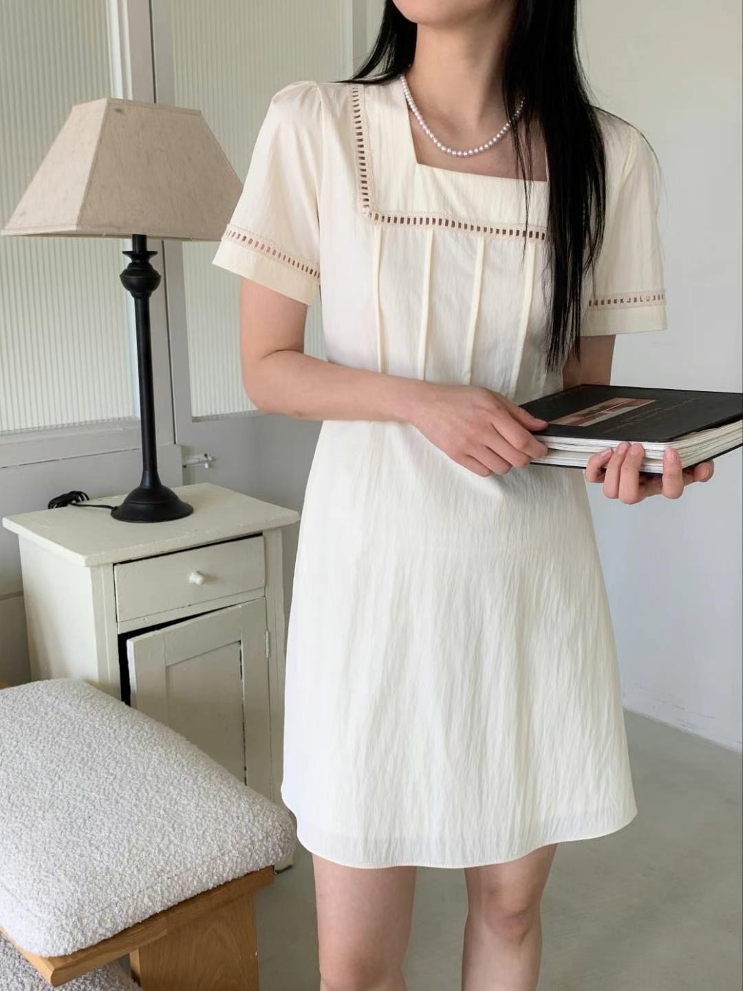 CIRCLE-써클-T直郵韓國代購女裝新品人氣職業24春夏連衣裙CIRCLE連衣裙圖色2