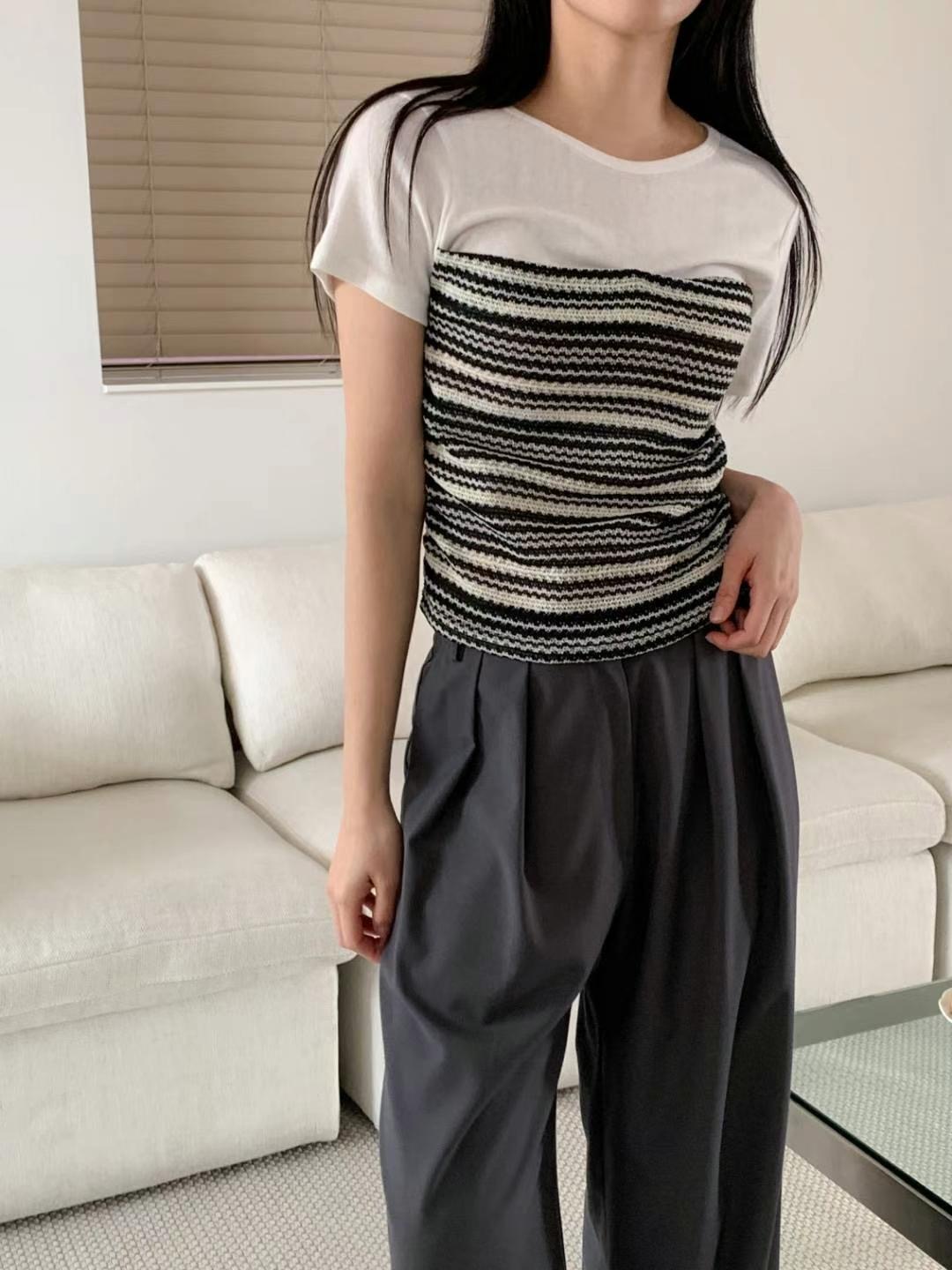 CIRCLE-써클-T韓國直郵東大門實拍女裝新品熱賣真品休閑T恤CIRCLET恤