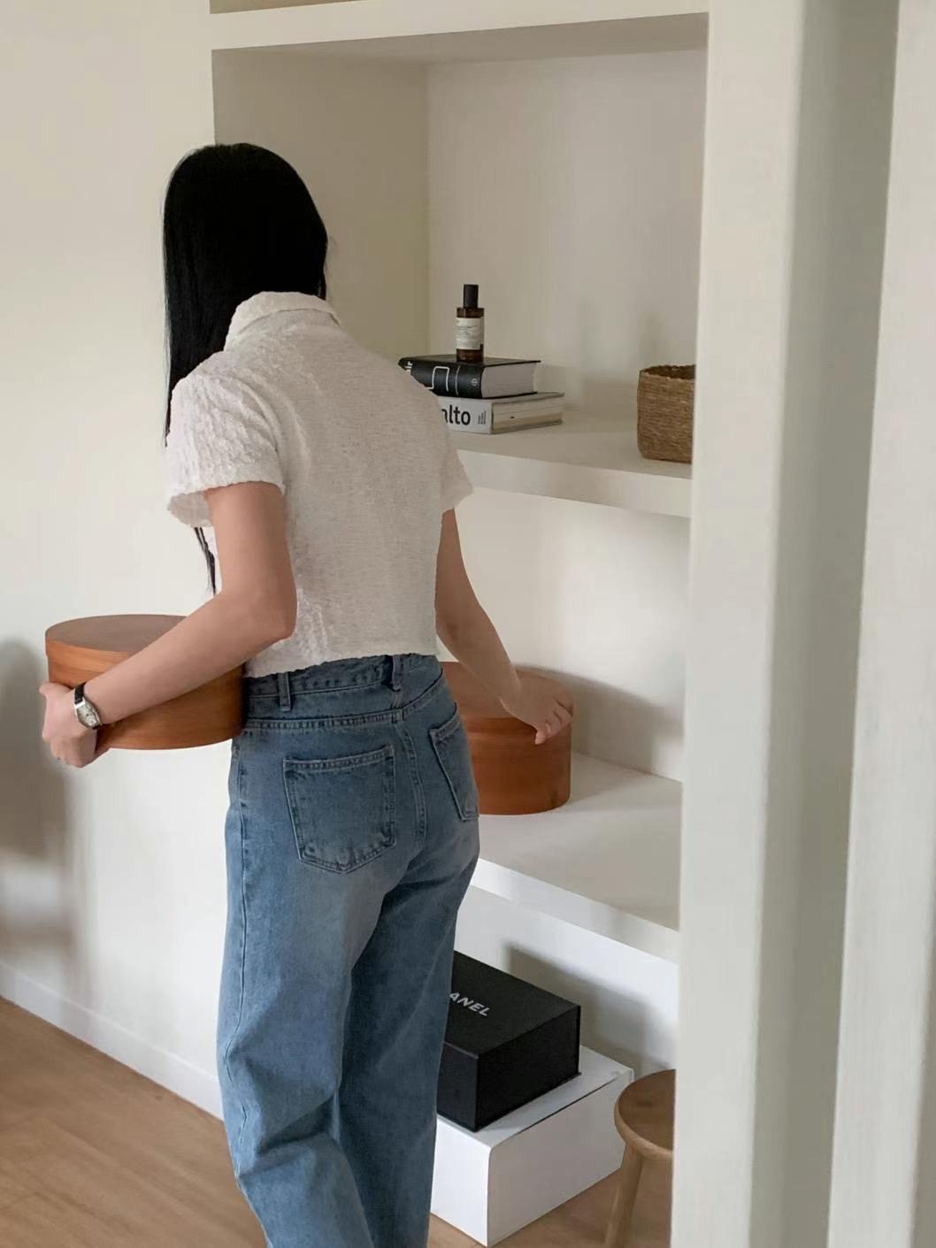 CIRCLE-써클-T韓國直郵東大門代購女裝新款職業襯衫蕾絲衫CIRCLE襯衫/蕾絲衫