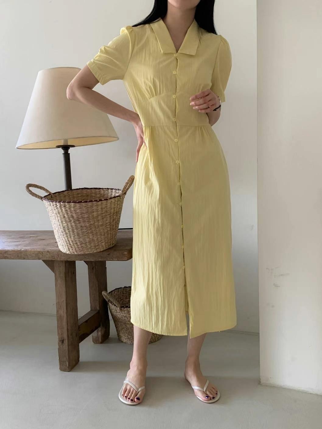 CIRCLE-써클-T韓國直郵女裝新款熱賣時尚職業人氣真品連衣裙CIRCLE連衣裙圖色1