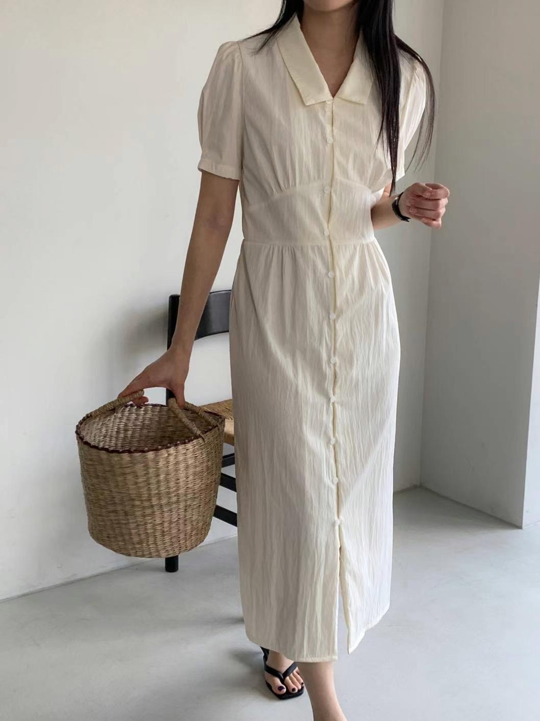 CIRCLE-써클-T韓國直郵女裝新款熱賣時尚職業人氣真品連衣裙CIRCLE連衣裙圖色2