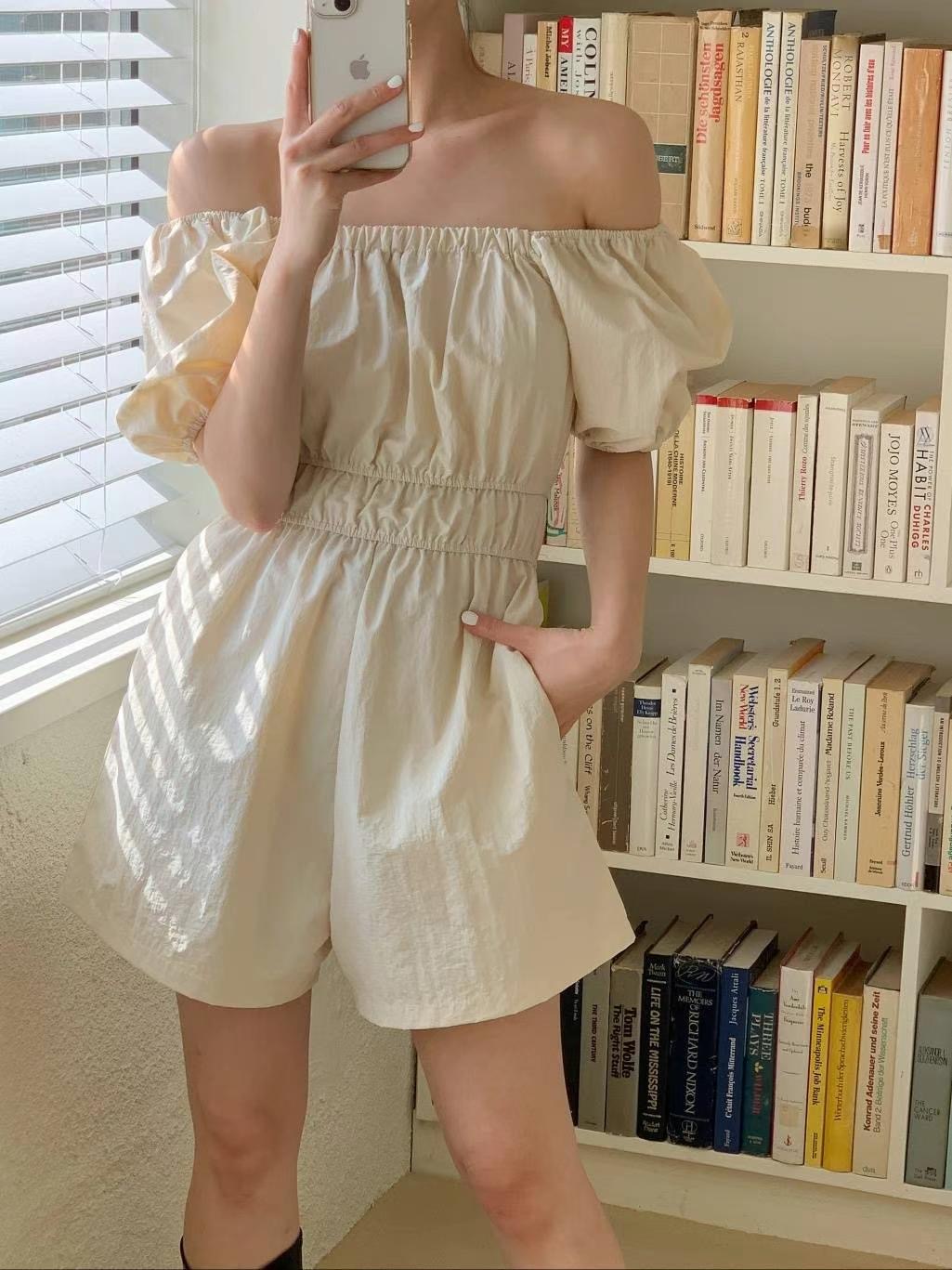 CIRCLE-써클-T韓國直郵女裝新品休閑人氣時尚推薦職業連體褲CIRCLE連體褲圖色2