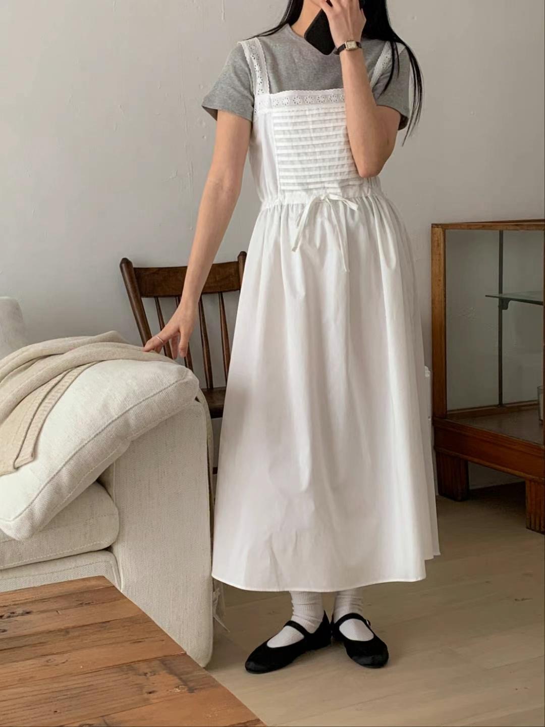 CIRCLE-써클-T直郵韓國代購女裝新品推薦休閑24春夏連衣裙CIRCLE連衣裙圖色1