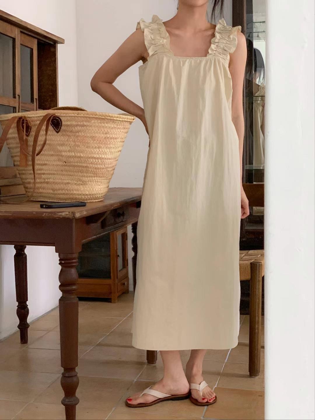 CIRCLE-써클-T韓國直郵東大門實拍女裝新款24春夏連衣裙CIRCLE連衣裙圖色1