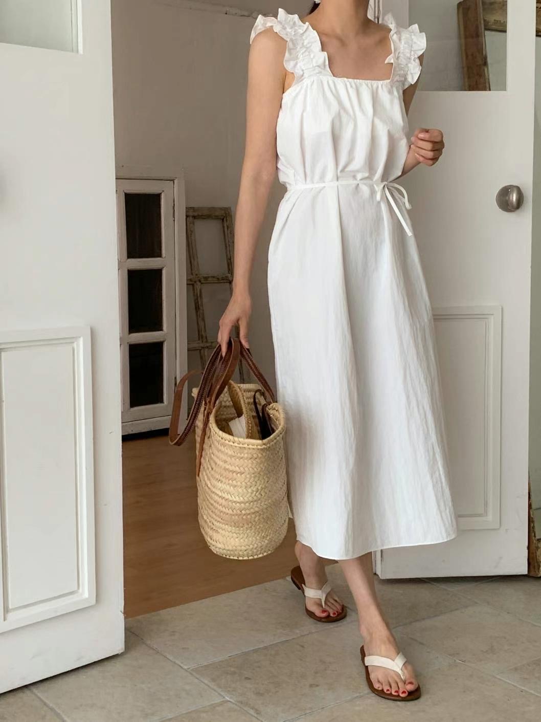 CIRCLE-써클-T韓國直郵東大門實拍女裝新款24春夏連衣裙CIRCLE連衣裙圖色2