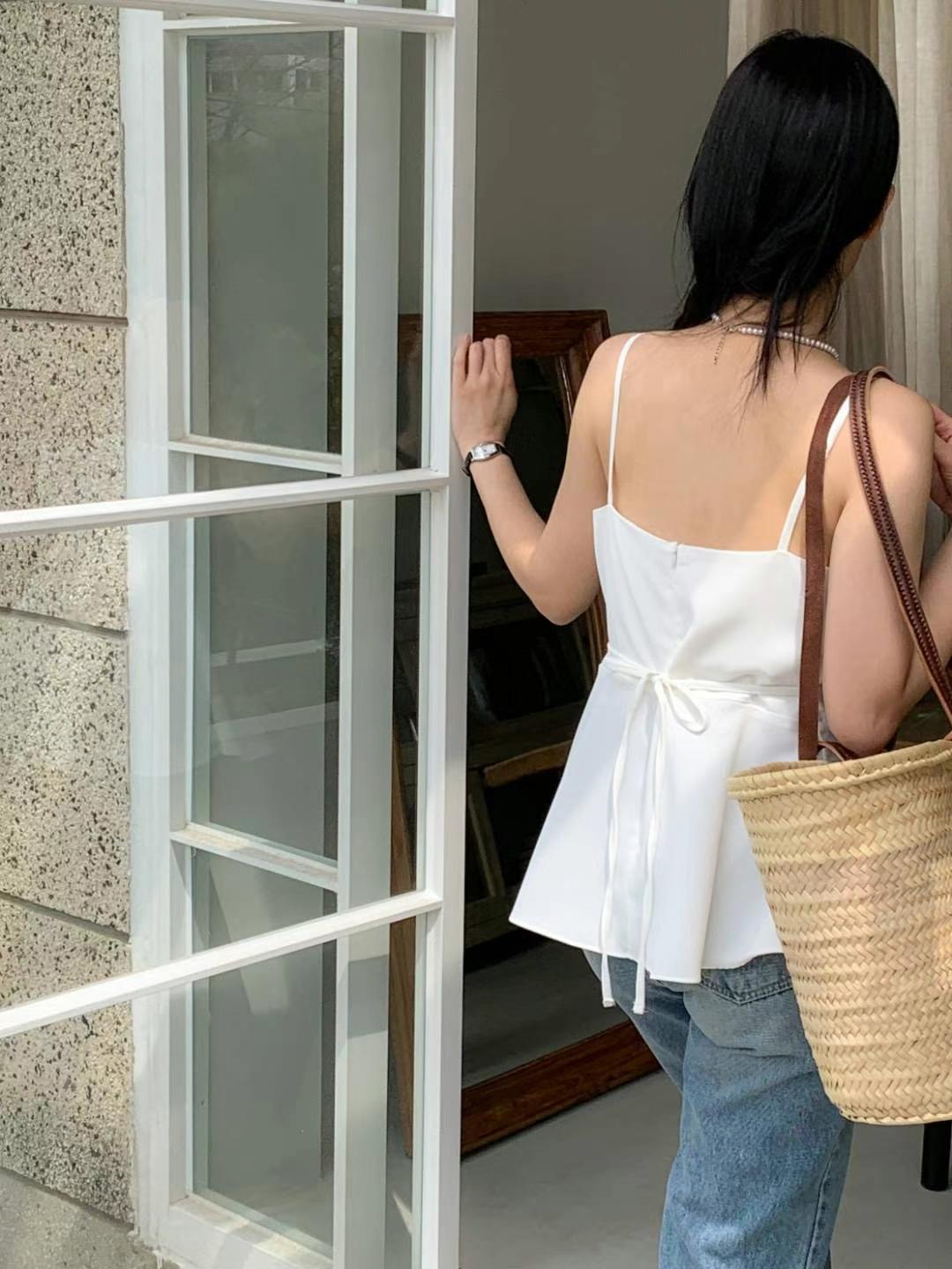 CIRCLE-써클-T直郵韓國代購女裝新品時尚真品推薦吊帶背心CIRCLE吊帶/背心