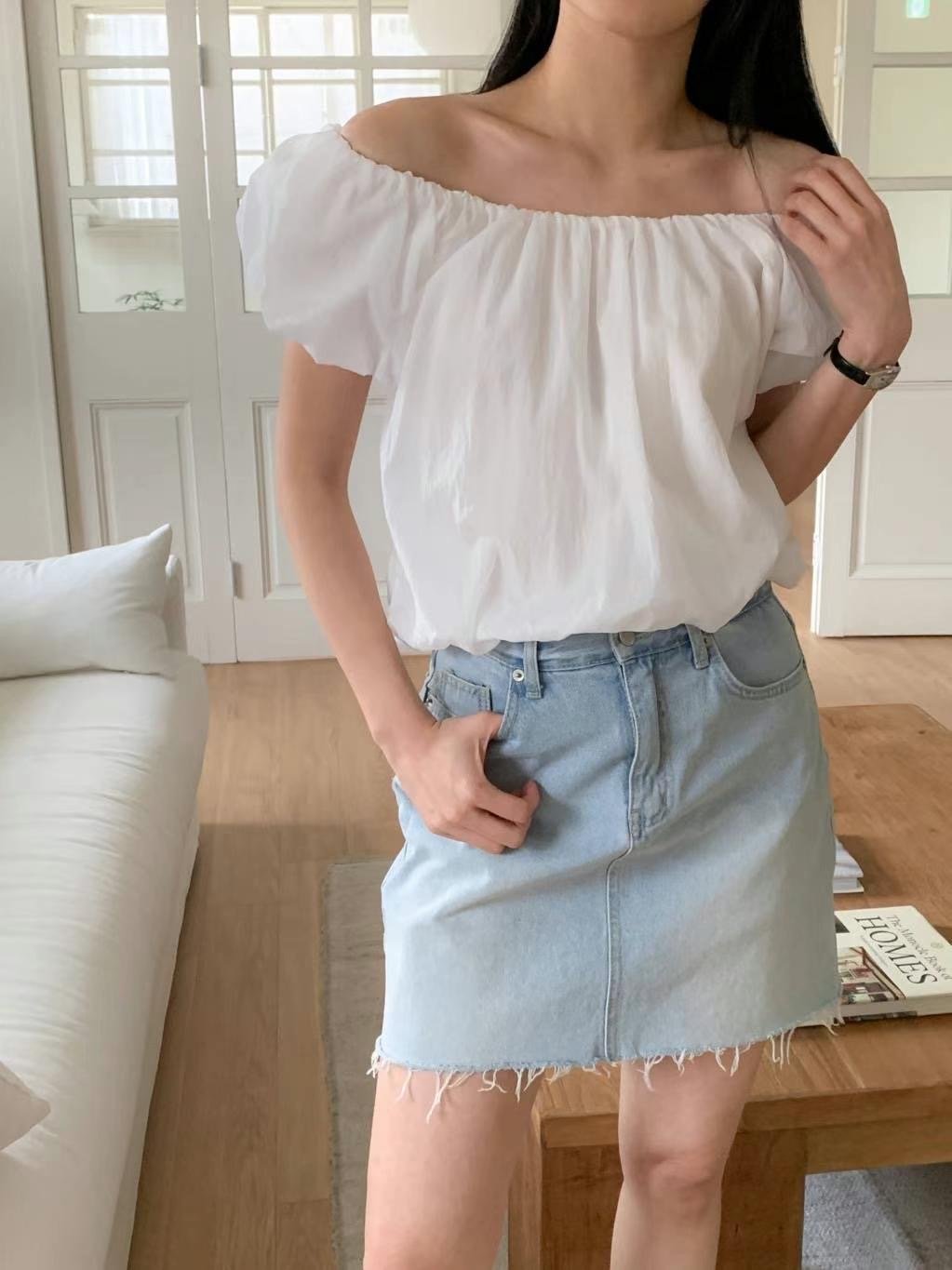 CIRCLE-써클-T直郵韓國代購女裝新款熱賣職業時尚襯衫蕾絲衫CIRCLE襯衫/蕾絲衫