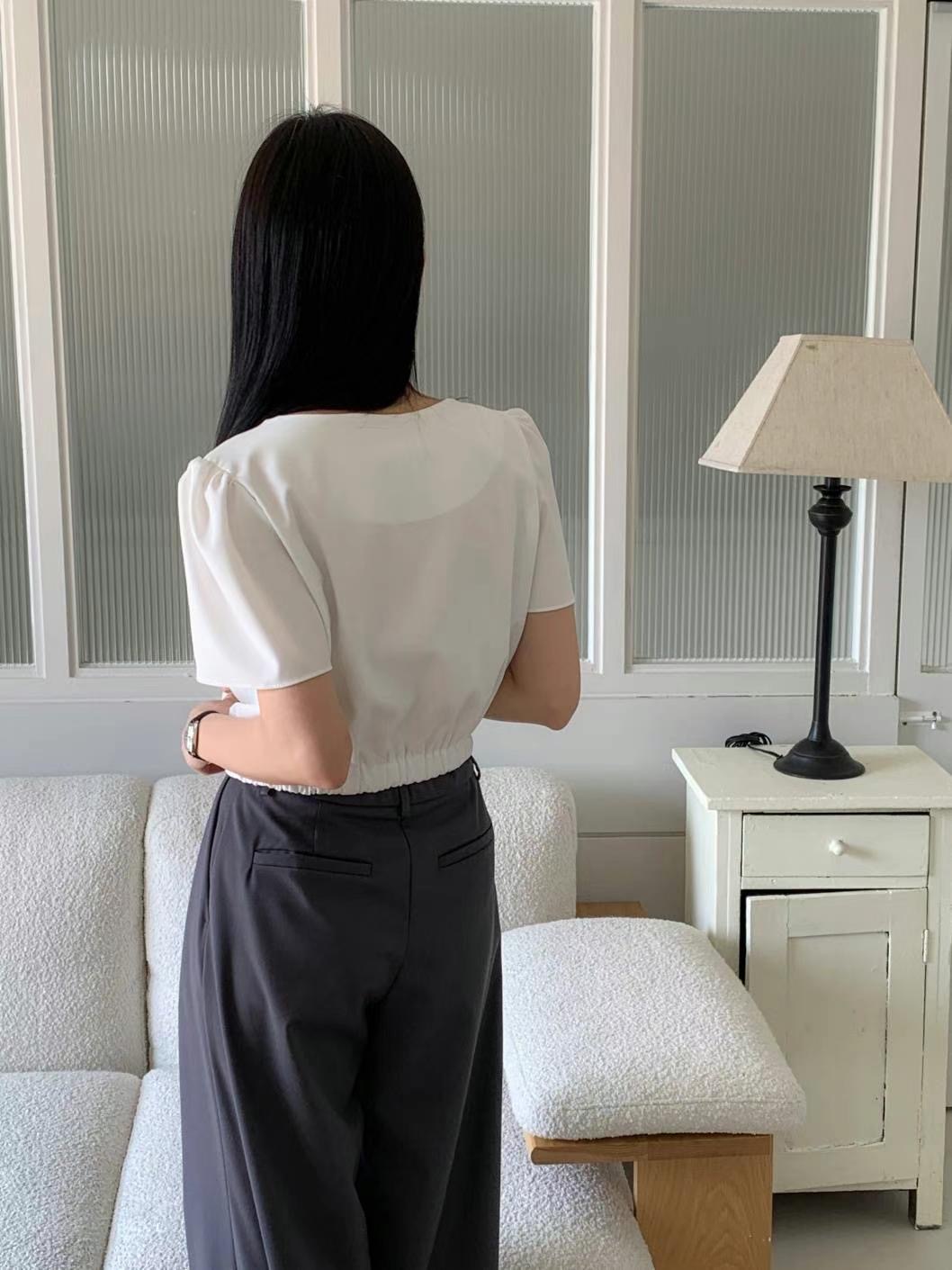 CIRCLE-써클-T韓國直郵東大門代購女裝新品人氣襯衫蕾絲衫CIRCLE襯衫/蕾絲衫