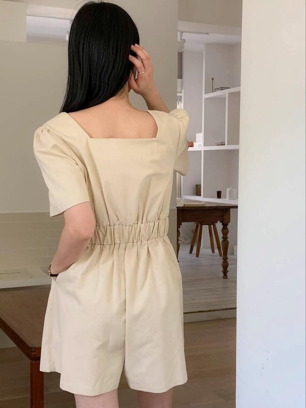 CIRCLE-써클-T韓國直郵女裝新品休閑真品職業熱賣連體褲拉鏈CIRCLE連體褲