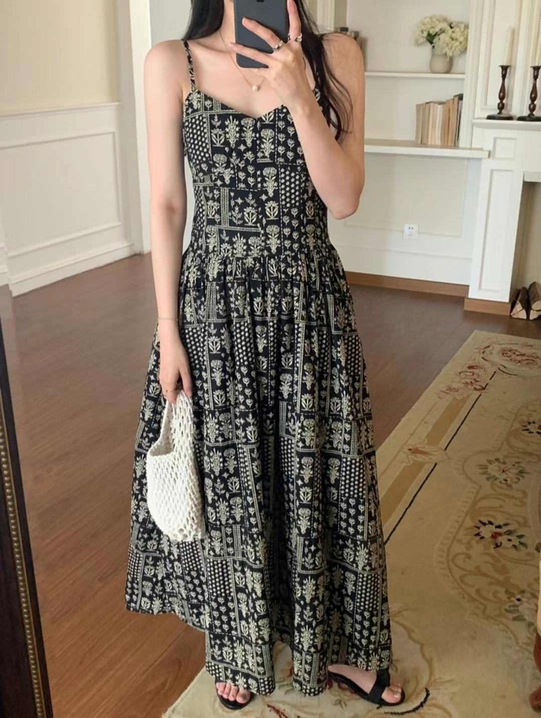 DDUIRYUN韓國直郵東大門代購女裝新款24春夏休閑時尚連衣裙DDUIRYUN連衣裙