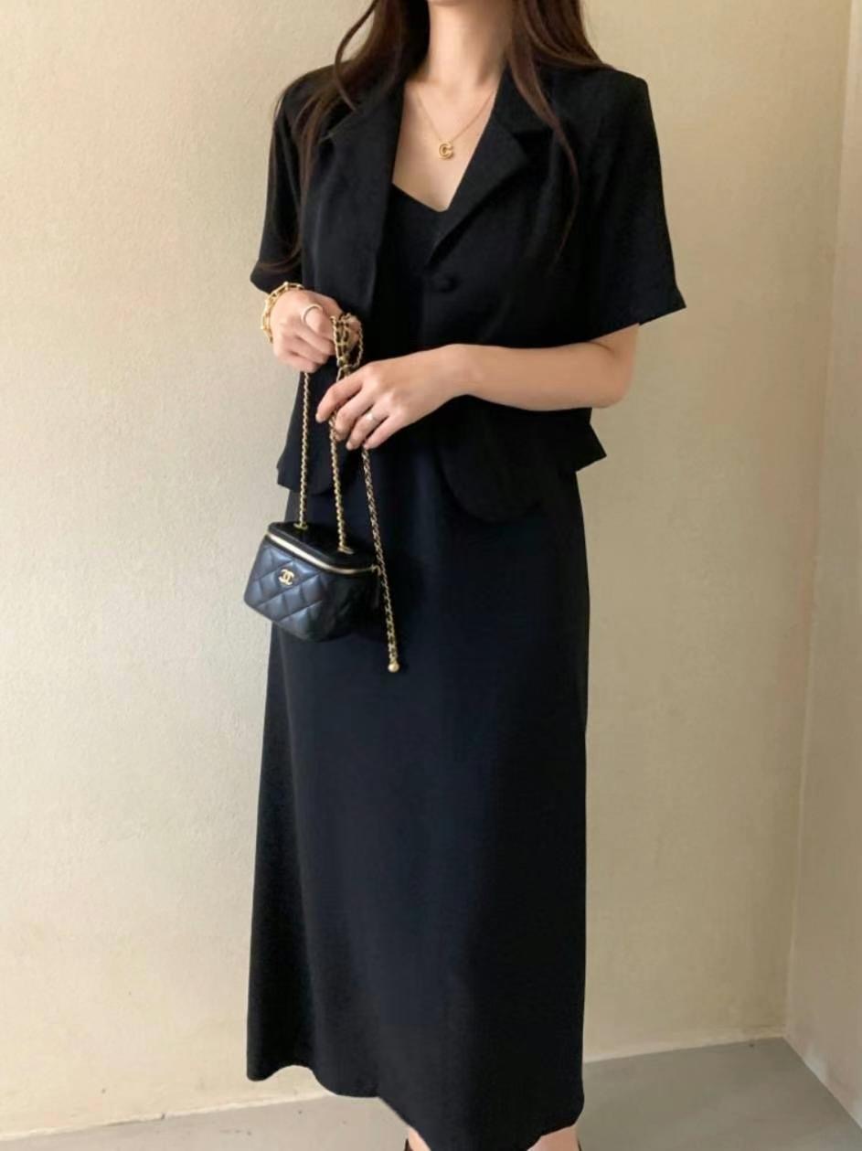 DDUIRYUN韓國直郵東大門實拍女裝新款時尚職業人氣推薦套裝DDUIRYUN套裝圖色1