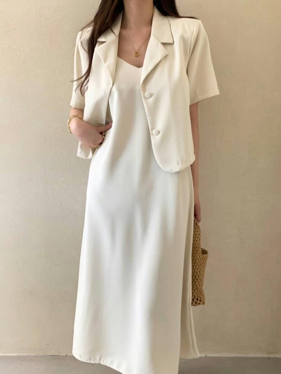 DDUIRYUN韓國直郵東大門實拍女裝新款時尚職業人氣推薦套裝DDUIRYUN套裝圖色2