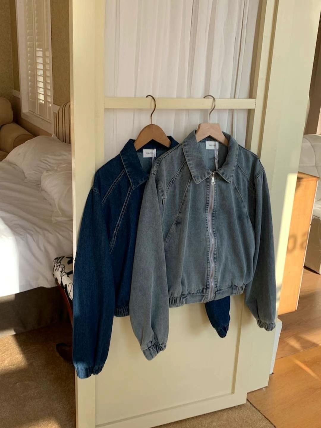 DDUIRYUN直郵韓國代購女裝新款時尚熱賣推薦職業人氣24春夏夾克DDUIRYUN夾克