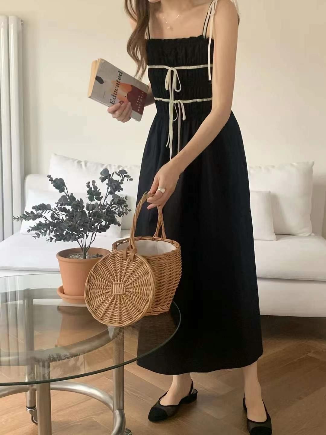 DDUIRYUN韓國直郵女裝新品熱賣職業真品時尚24春夏連衣裙DDUIRYUN連衣裙圖色1