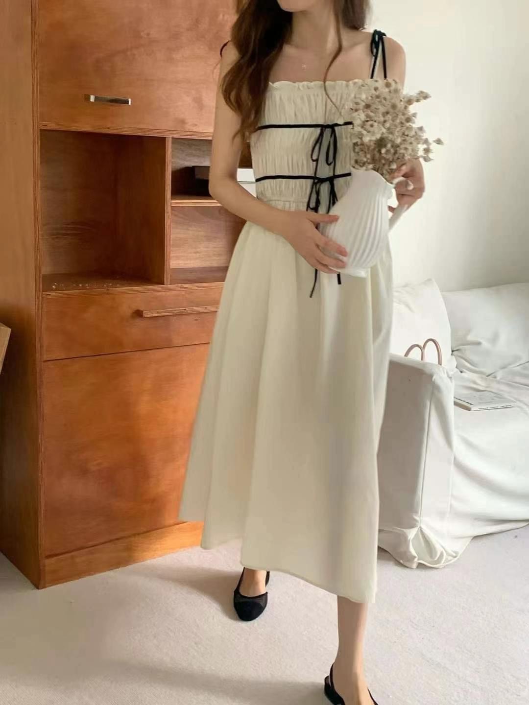 DDUIRYUN韓國直郵女裝新品熱賣職業真品時尚24春夏連衣裙DDUIRYUN連衣裙圖色2