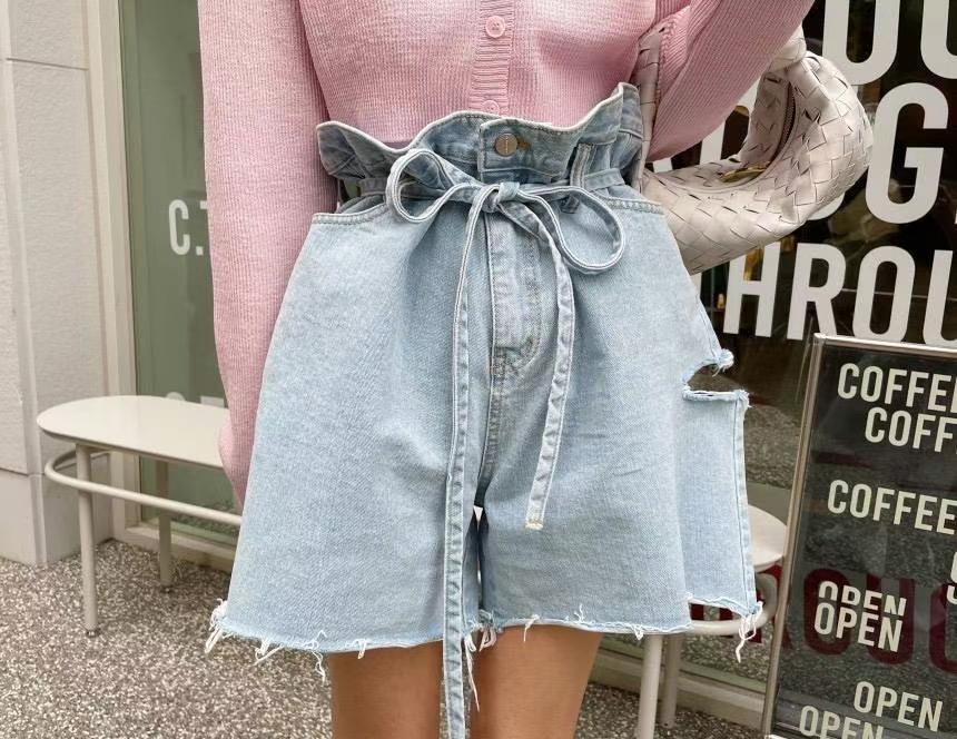 DDUIRYUN韓國直郵女裝新品熱賣休閑人氣24春夏推薦時尚短褲DDUIRYUN短褲圖色2