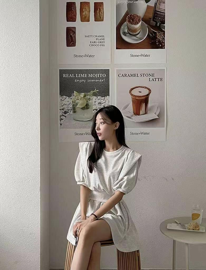 DDUIRYUN韓國直郵女裝新品時尚熱賣人氣推薦休閑真品24春夏套裝DDUIRYUN套裝