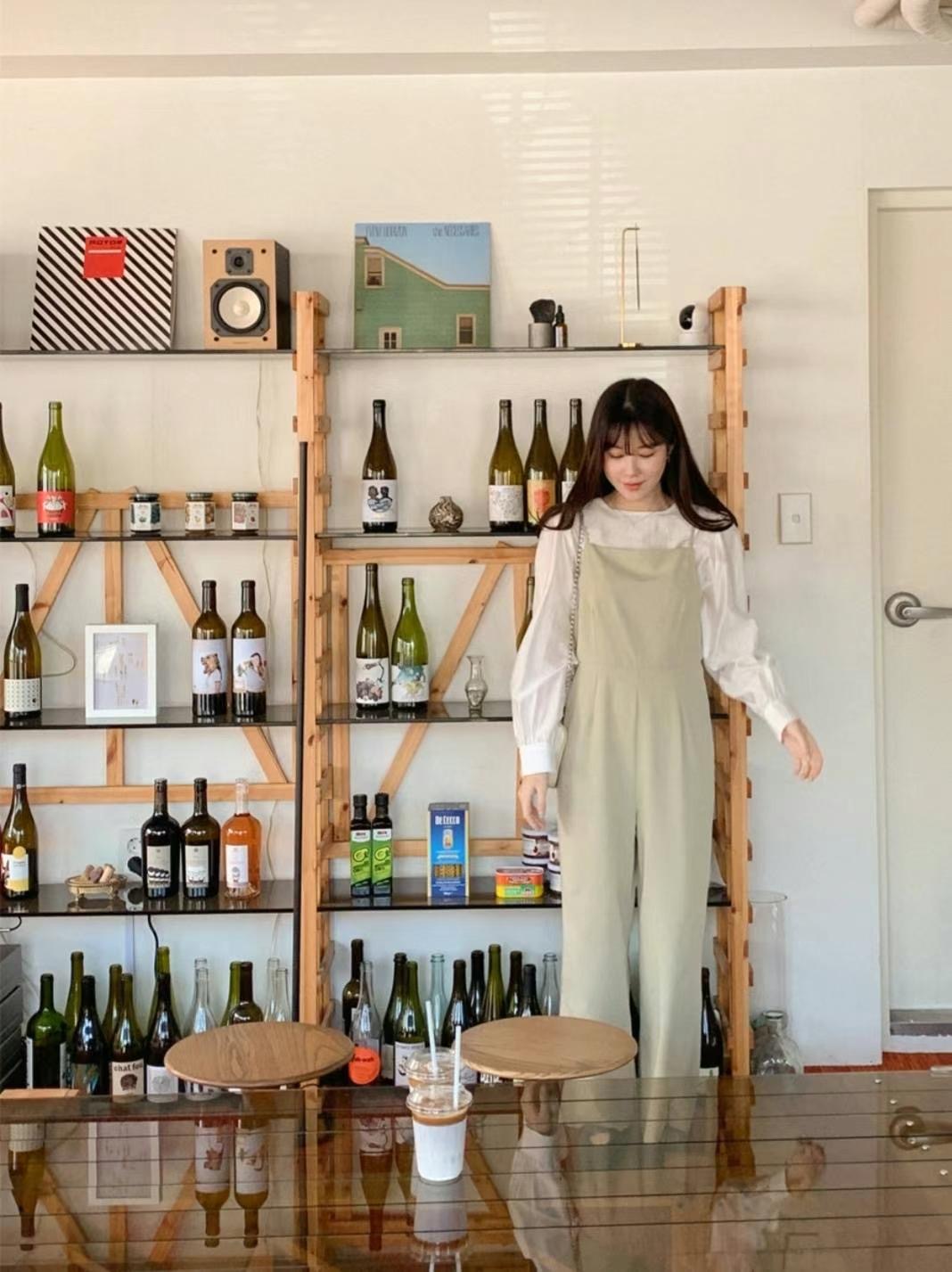 DDUIRYUN韓國直郵東大門實拍女裝新款職業24春夏熱賣連體褲DDUIRYUN連體褲圖色1