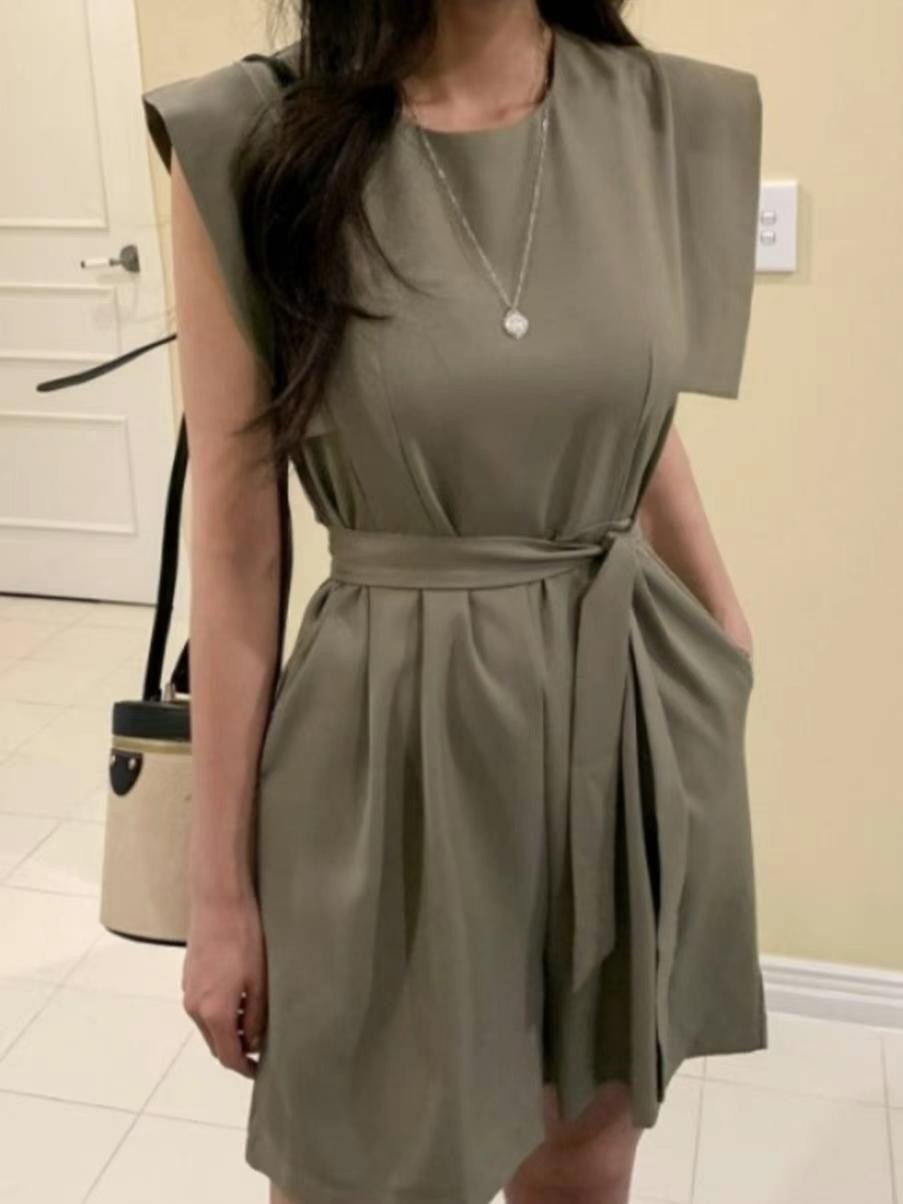 DDUIRYUN韓國直郵東大門實拍女裝新品真品24春夏熱賣連體褲DDUIRYUN連體褲圖色1