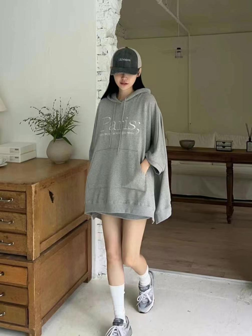 DDUIRYUN韓國直郵女裝新品24春夏推薦職業時尚熱賣休閑衛衣DDUIRYUN衛衣