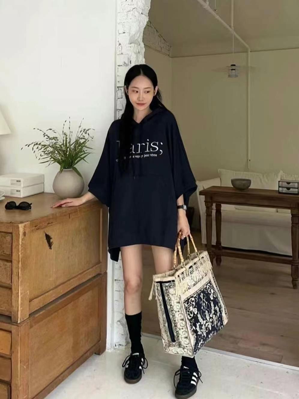 DDUIRYUN韓國直郵女裝新品24春夏推薦職業時尚熱賣休閑衛衣DDUIRYUN衛衣