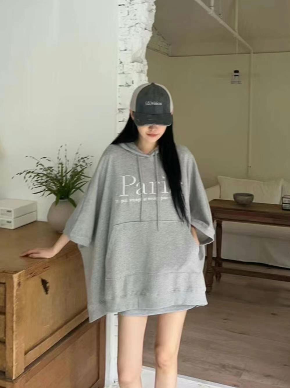 DDUIRYUN韓國直郵女裝新品24春夏推薦職業時尚熱賣休閑衛衣DDUIRYUN衛衣圖色1