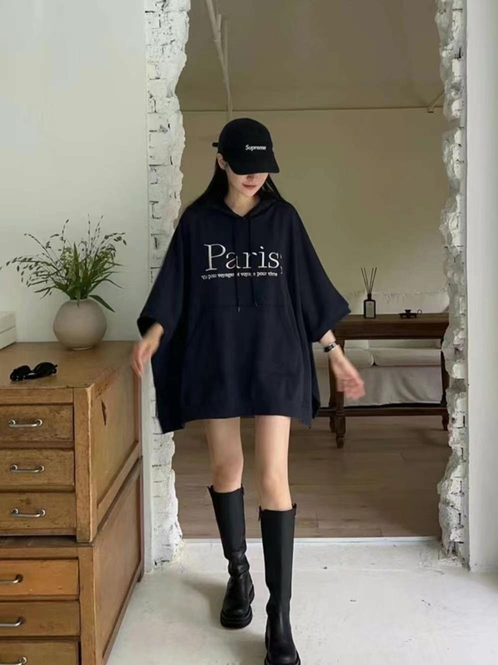 DDUIRYUN韓國直郵女裝新品24春夏推薦職業時尚熱賣休閑衛衣DDUIRYUN衛衣圖色2