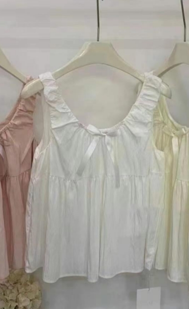 DDUIRYUN韓國直郵東大門代購女裝新品時尚職業24春夏吊帶背心DDUIRYUN吊帶/背心圖色3