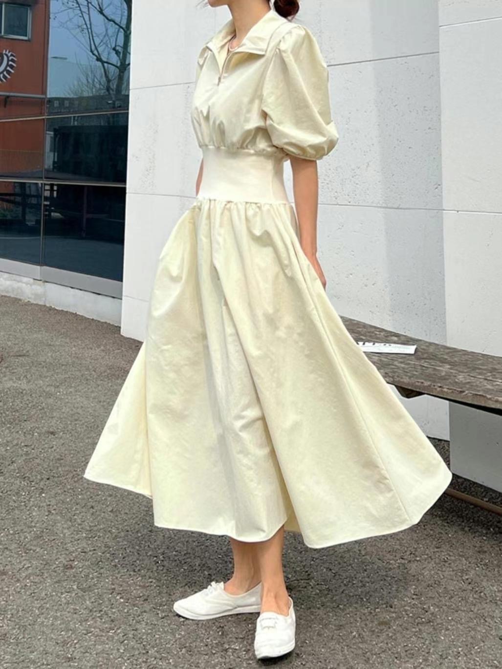 DDUIRYUN韓國直郵女裝新款人氣推薦休閑職業24春夏連衣裙DDUIRYUN連衣裙圖色2