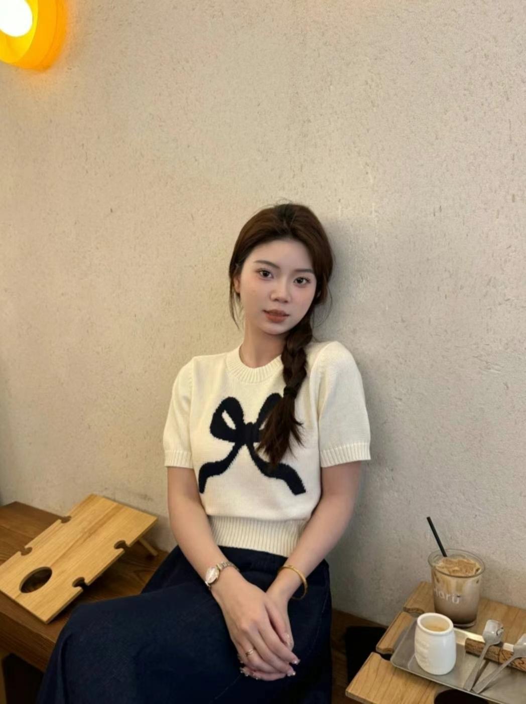 DDUIRYUN韓國直郵東大門實拍女裝新品熱賣職業人氣休閑針織衫DDUIRYUN針織衫