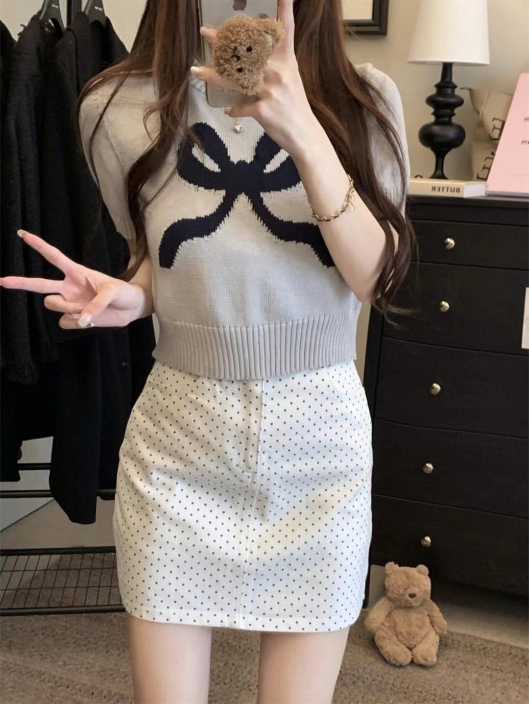 DDUIRYUN韓國直郵東大門實拍女裝新品熱賣職業人氣休閑針織衫DDUIRYUN針織衫