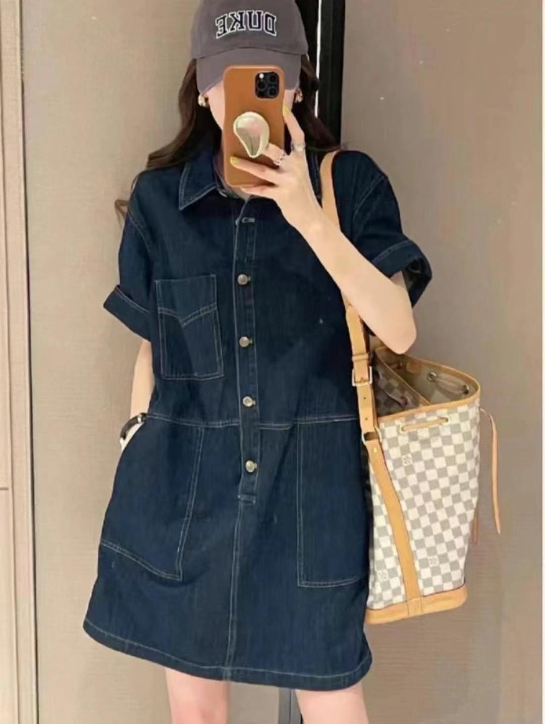 DDUIRYUN韓國直郵東大門代購女裝新款24春夏真品推薦連衣裙DDUIRYUN連衣裙圖色1