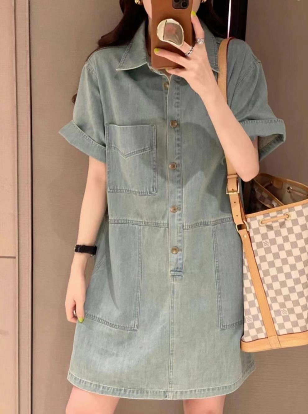 DDUIRYUN韓國直郵東大門代購女裝新款24春夏真品推薦連衣裙DDUIRYUN連衣裙圖色2