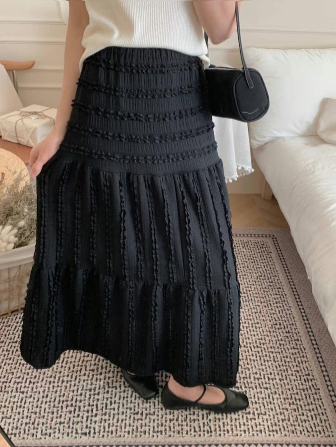 DDUIRYUN韓國直郵東大門代購女裝新品人氣熱賣24春夏長裙DDUIRYUN長裙圖色2