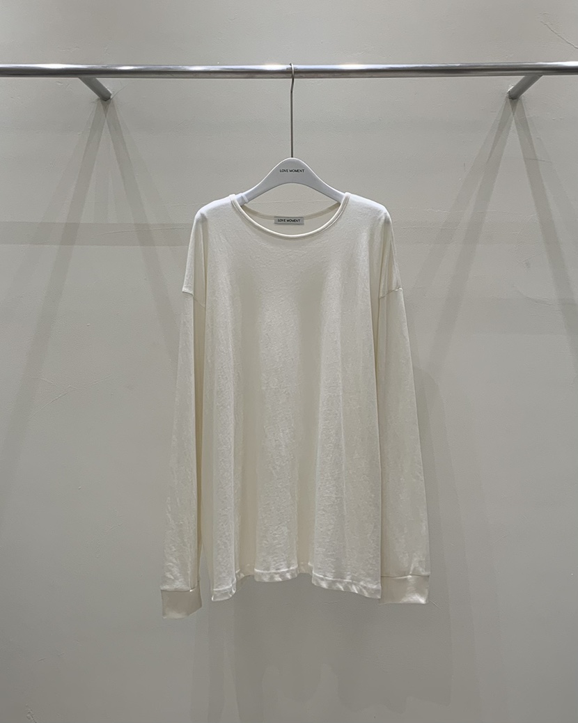 LOVE MOMENT韓國直郵女裝新品職業人氣熱賣時尚24春夏長袖T恤LOVE MOMENT長袖T恤圖色2