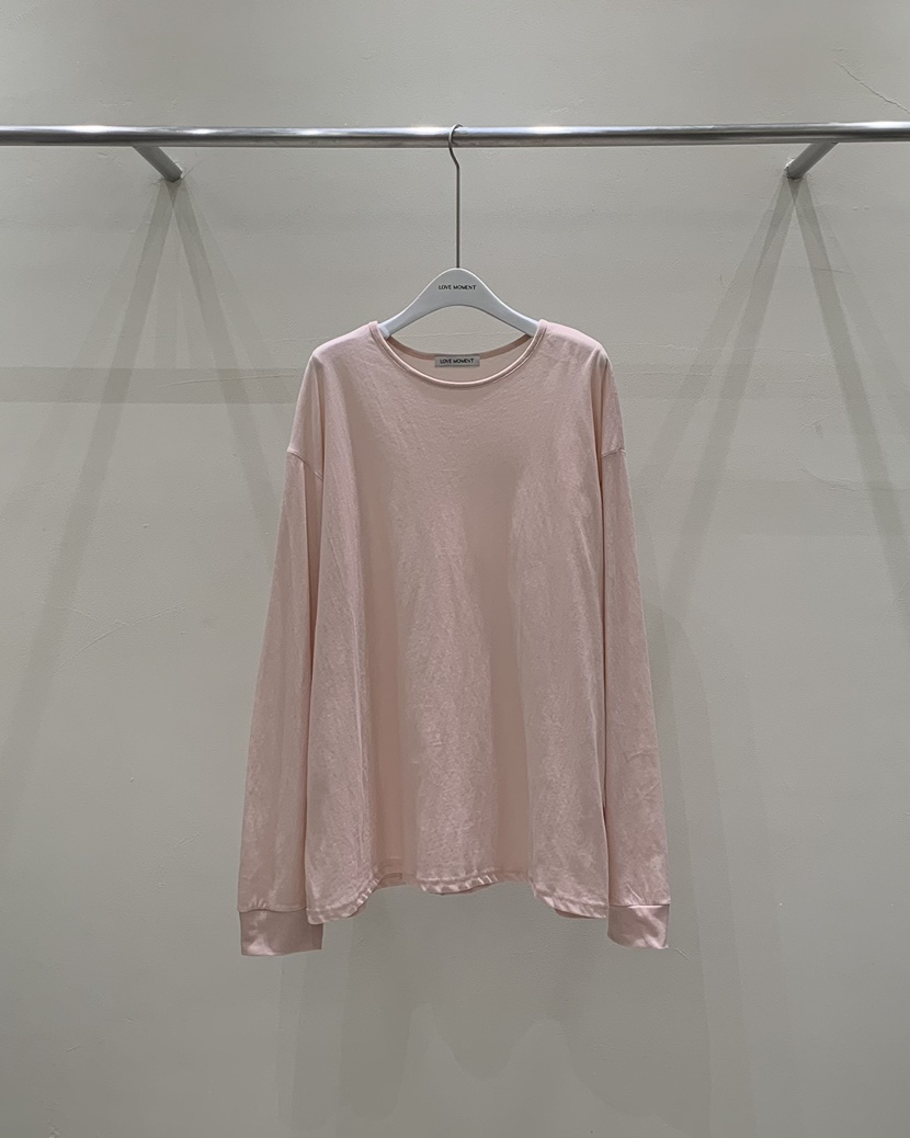 LOVE MOMENT韓國直郵女裝新品職業人氣熱賣時尚24春夏長袖T恤LOVE MOMENT長袖T恤圖色3