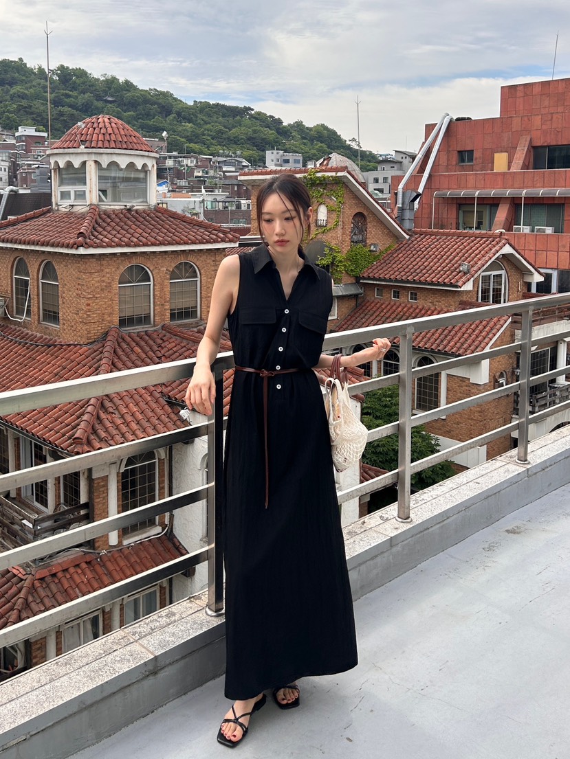 ME MO韓國直郵東大門代購女裝新品真品24春夏熱賣人氣長裙ME MO長裙