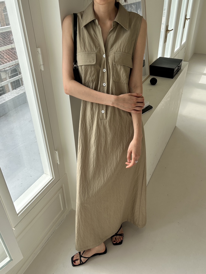 ME MO韓國直郵東大門代購女裝新品真品24春夏熱賣人氣長裙ME MO長裙圖色2