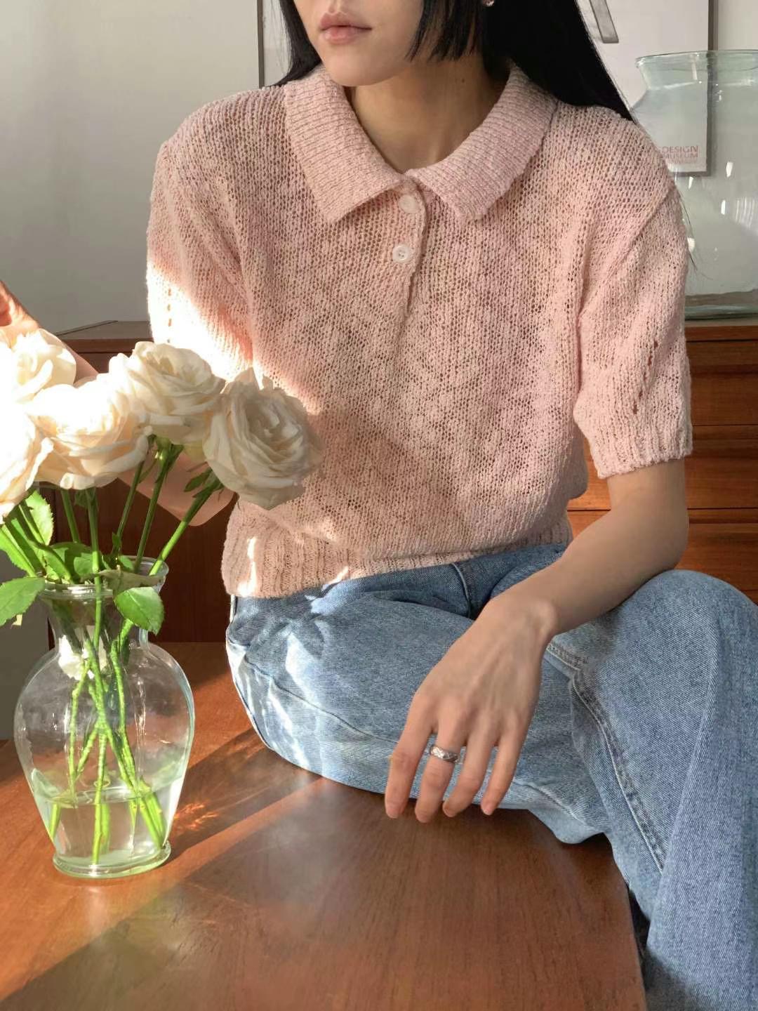 UNBOXING韓國直郵東大門代購女裝新品人氣推薦休閑熱賣針織衫UNBOXING針織衫
