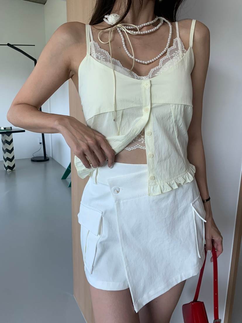 BANI BLUBH韓國直郵女裝新品人氣熱賣時尚24春夏吊帶背心BABYTOUCH吊帶/背心